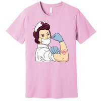 Strong Female Nurse Premium T-Shirt