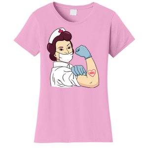 Strong Female Nurse Women's T-Shirt