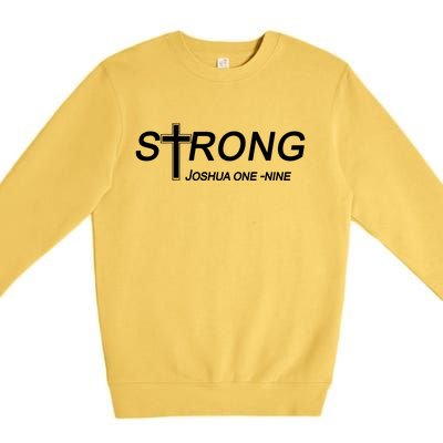 Strong Joshua One Nine Premium Crewneck Sweatshirt