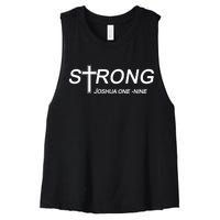 Strong Joshua One Nine Women's Racerback Cropped Tank