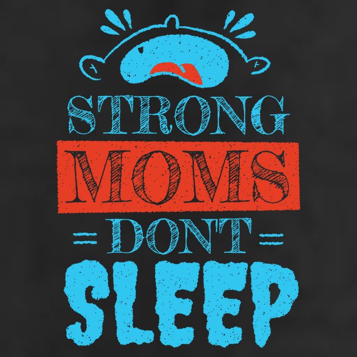 Strong Moms Don't Sleep Adult Drive Performance Visor