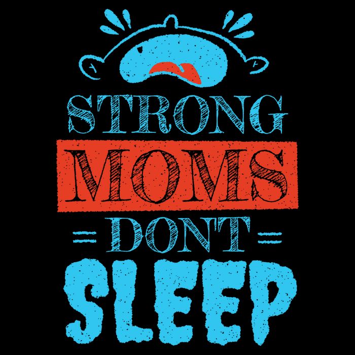 Strong Moms Don't Sleep Visor