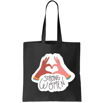 Strong Women Heart Bag