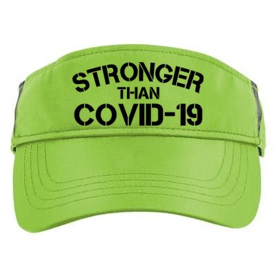 Stronger Than Covid 19 Adult Drive Performance Visor