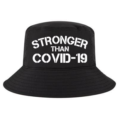 Stronger Than Covid 19 Cool Comfort Performance Bucket Hat