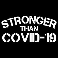 Stronger Than Covid 19 Sustainable Bucket Hat