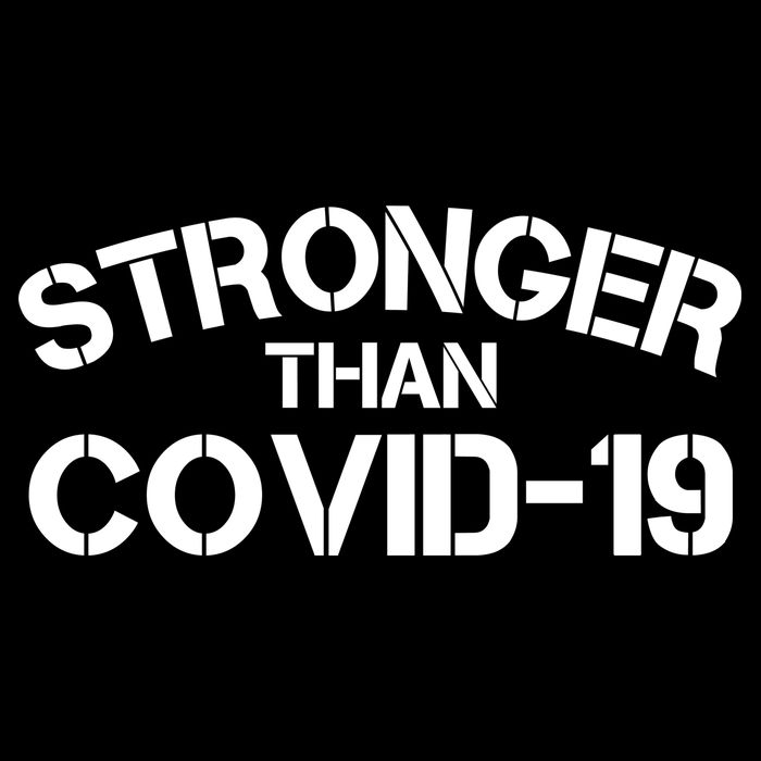 Stronger Than Covid 19 Sustainable Bucket Hat