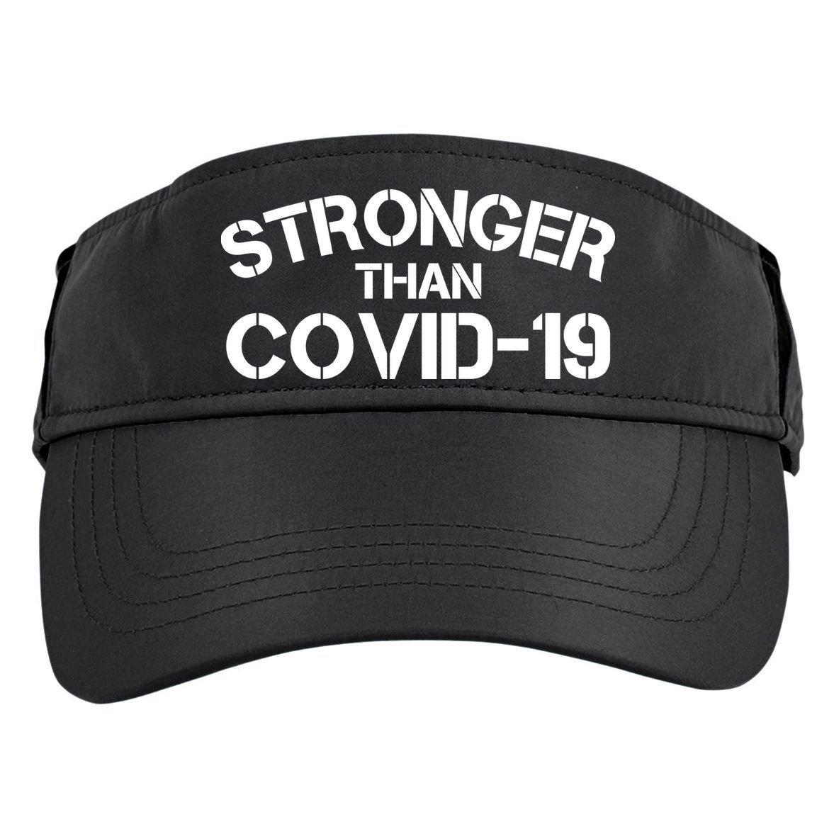 Stronger Than Covid 19 Adult Drive Performance Visor