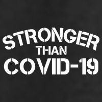 Stronger Than Covid 19 Adult Drive Performance Visor