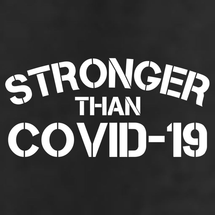 Stronger Than Covid 19 Adult Drive Performance Visor