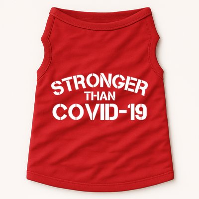 Stronger Than Covid 19 Doggie Tank