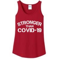 Stronger Than Covid 19 Ladies Essential Tank