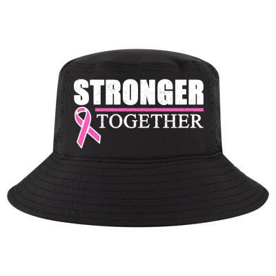 Stronger Together Breast Cancer Awareness Cool Comfort Performance Bucket Hat