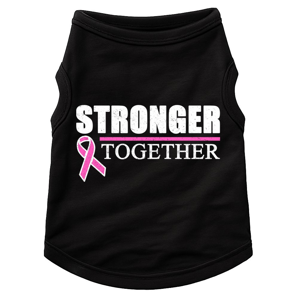 Stronger Together Breast Cancer Awareness Doggie Tank