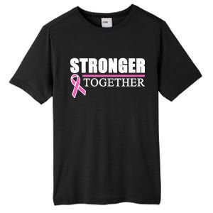 Stronger Together Breast Cancer Awareness Tall Fusion ChromaSoft Performance T-Shirt