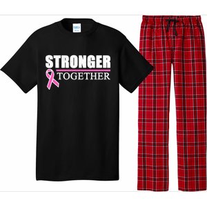 Stronger Together Breast Cancer Awareness Pajama Set