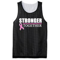 Stronger Together Breast Cancer Awareness Mesh Reversible Basketball Jersey Tank