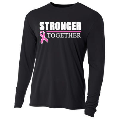 Stronger Together Breast Cancer Awareness Cooling Performance Long Sleeve Crew