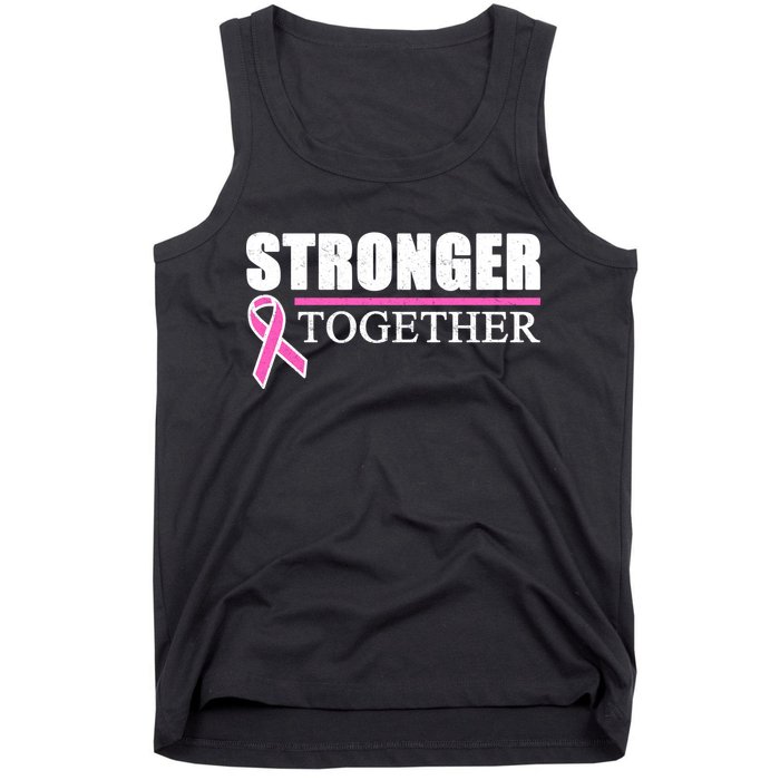 Stronger Together Breast Cancer Awareness Tank Top