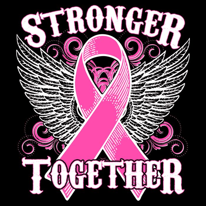 Stronger Together Support Breast Cancer Awareness  Apron