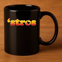 STROS Texas 11oz C Handle Ceramic Mug