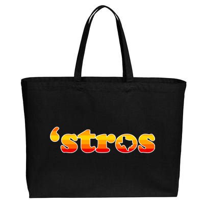 STROS Texas Cotton Canvas Jumbo Tote