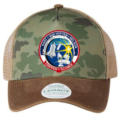 STS-41-C Mission Patch Space Shuttle Challenger Legacy Tie Dye Trucker Hat