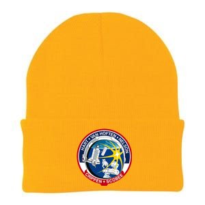 STS-41-C Mission Patch Space Shuttle Challenger Knit Cap Winter Beanie