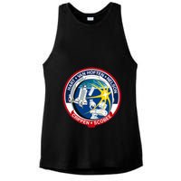 STS-41-C Mission Patch Space Shuttle Challenger Ladies PosiCharge Tri-Blend Wicking Tank
