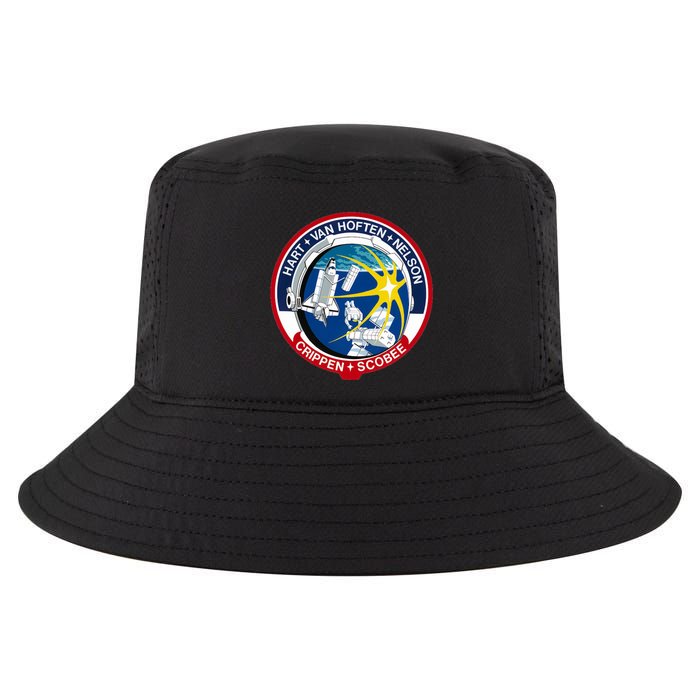STS-41-C Mission Patch Space Shuttle Challenger Cool Comfort Performance Bucket Hat
