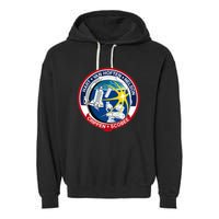 STS-41-C Mission Patch Space Shuttle Challenger Garment-Dyed Fleece Hoodie
