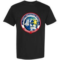 STS-41-C Mission Patch Space Shuttle Challenger Garment-Dyed Heavyweight T-Shirt