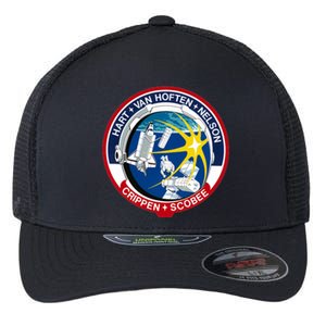 STS-41-C Mission Patch Space Shuttle Challenger Flexfit Unipanel Trucker Cap