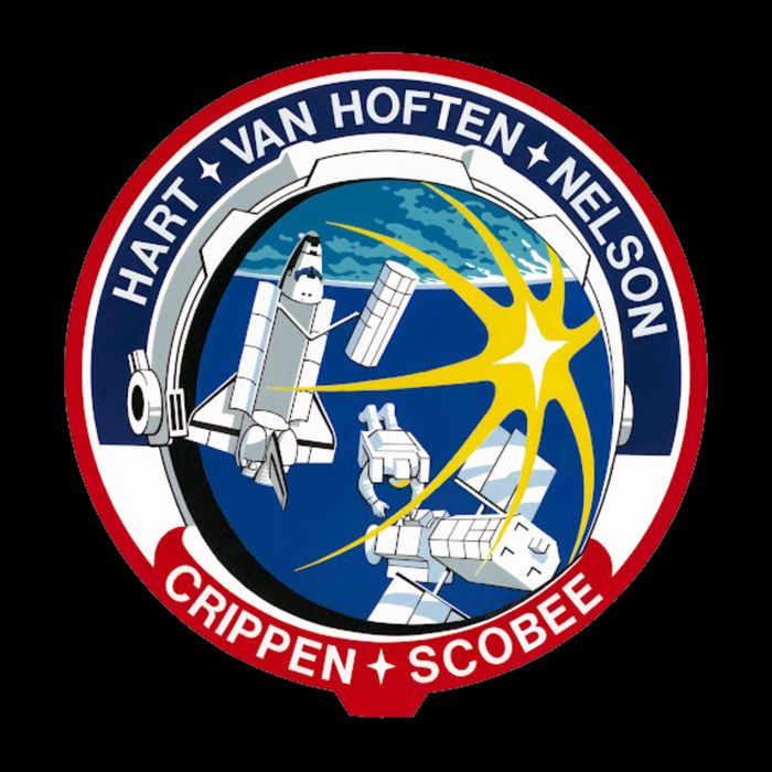 STS-41-C Mission Patch Space Shuttle Challenger Backpack