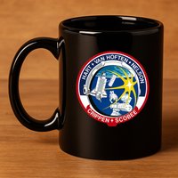 STS-41-C Mission Patch Space Shuttle Challenger 11oz C Handle Ceramic Mug