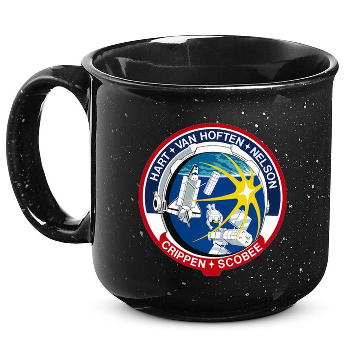 STS-41-C Mission Patch Space Shuttle Challenger 15oz Campfire Ceramic Mug