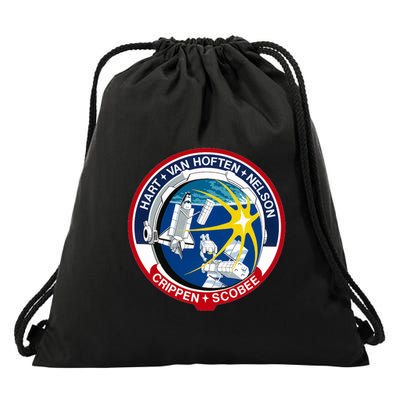 STS-41-C Mission Patch Space Shuttle Challenger Drawstring Bag