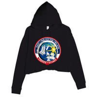 STS-41-C Mission Patch Space Shuttle Challenger Crop Fleece Hoodie
