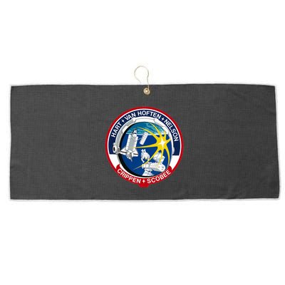 STS-41-C Mission Patch Space Shuttle Challenger Large Microfiber Waffle Golf Towel