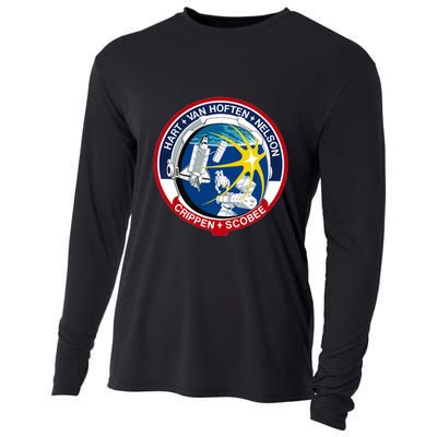 STS-41-C Mission Patch Space Shuttle Challenger Cooling Performance Long Sleeve Crew