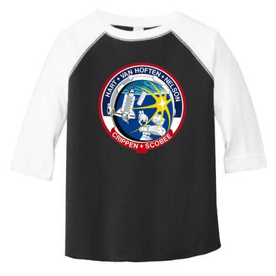 STS-41-C Mission Patch Space Shuttle Challenger Toddler Fine Jersey T-Shirt