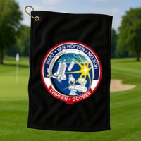 STS-41-C Mission Patch Space Shuttle Challenger Golf Towel