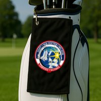 STS-41-C Mission Patch Space Shuttle Challenger Golf Towel