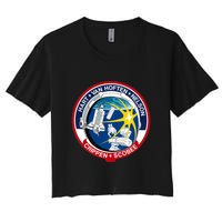 STS-41-C Mission Patch Space Shuttle Challenger Crop Top