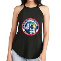 STS-41-C Mission Patch Space Shuttle Challenger Women's Perfect Tri Rocker Tank