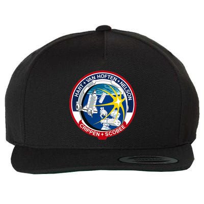 STS-41-C Mission Patch Space Shuttle Challenger Wool Snapback Cap