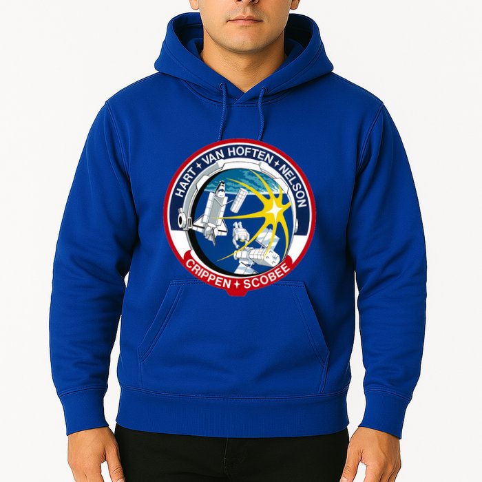 STS-41-C Mission Patch Space Shuttle Challenger Hoodie