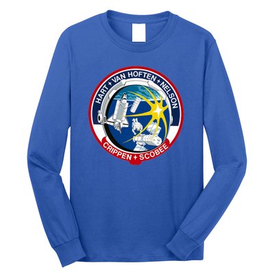 STS-41-C Mission Patch Space Shuttle Challenger Long Sleeve Shirt