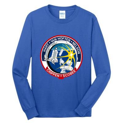 STS-41-C Mission Patch Space Shuttle Challenger Tall Long Sleeve T-Shirt