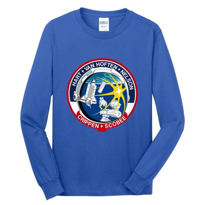 STS-41-C Mission Patch Space Shuttle Challenger Tall Long Sleeve T-Shirt